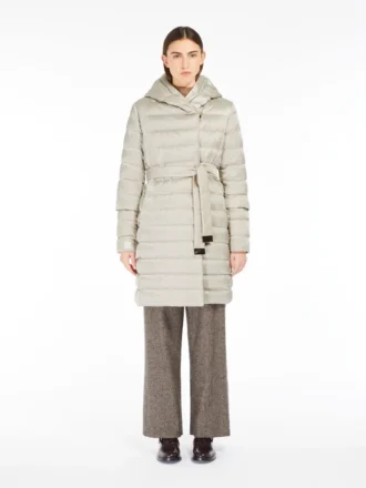 Doudoune réversible en satin déperlant, légère Doudoune réversible en satin déperlant, légère