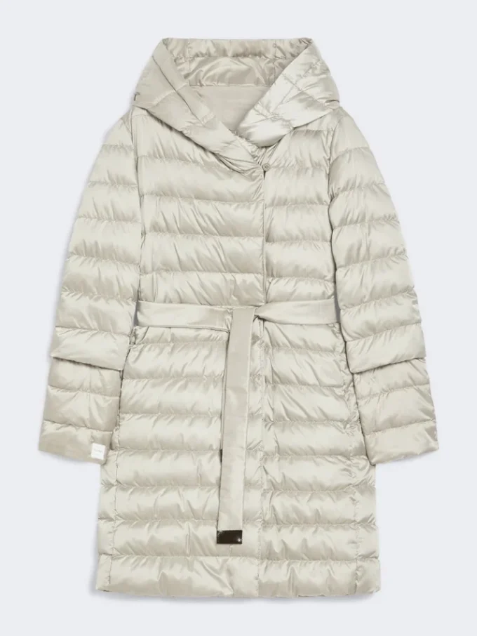 Doudoune réversible en satin déperlant, légère Doudoune réversible en satin déperlant, légère