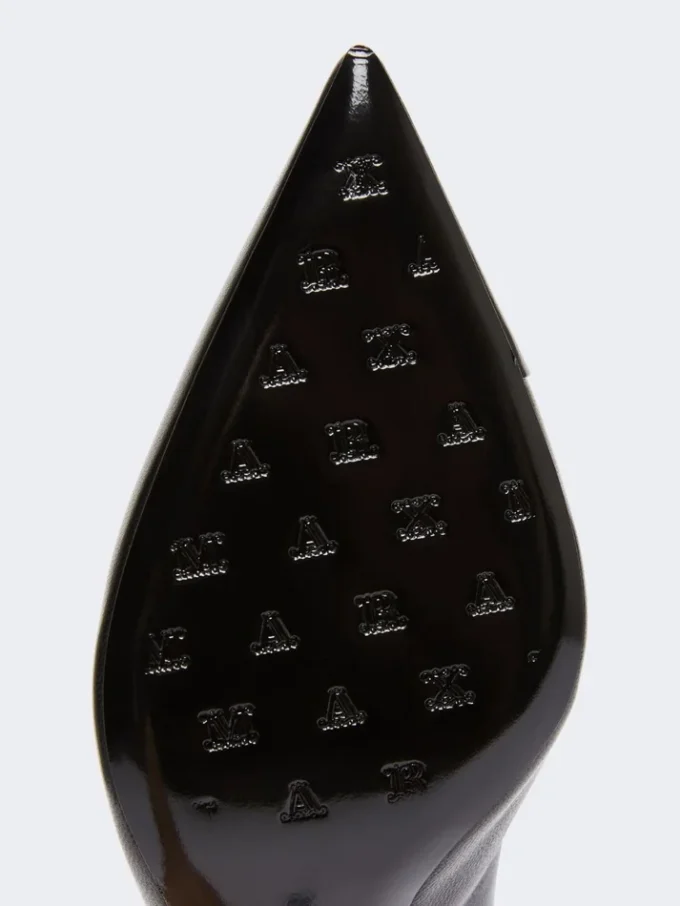 Escarpins en cuir nappa, noir Escarpins en cuir nappa, noir