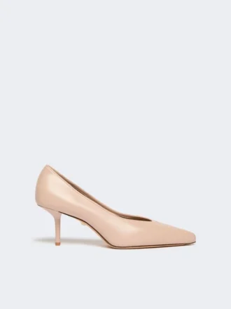 Escarpins en cuir nappa, rose
