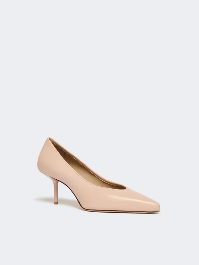 Escarpins en cuir nappa, rose Escarpins en cuir nappa, rose