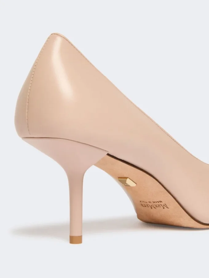Escarpins en cuir nappa, rose Escarpins en cuir nappa, rose