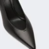 Escarpins en cuir nappa souple, noir Escarpins en cuir nappa souple, noir
