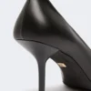 Escarpins en cuir nappa souple, noir Escarpins en cuir nappa souple, noir