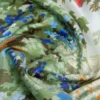 Foulard en soie imprimé, rose antique Foulard en soie imprimé, rose antique