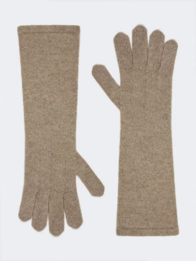 Gants en cachemire, beige Gants en cachemire, beige