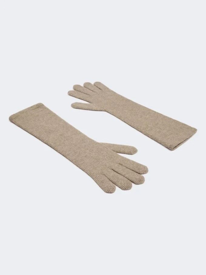 Gants en cachemire, beige Gants en cachemire, beige