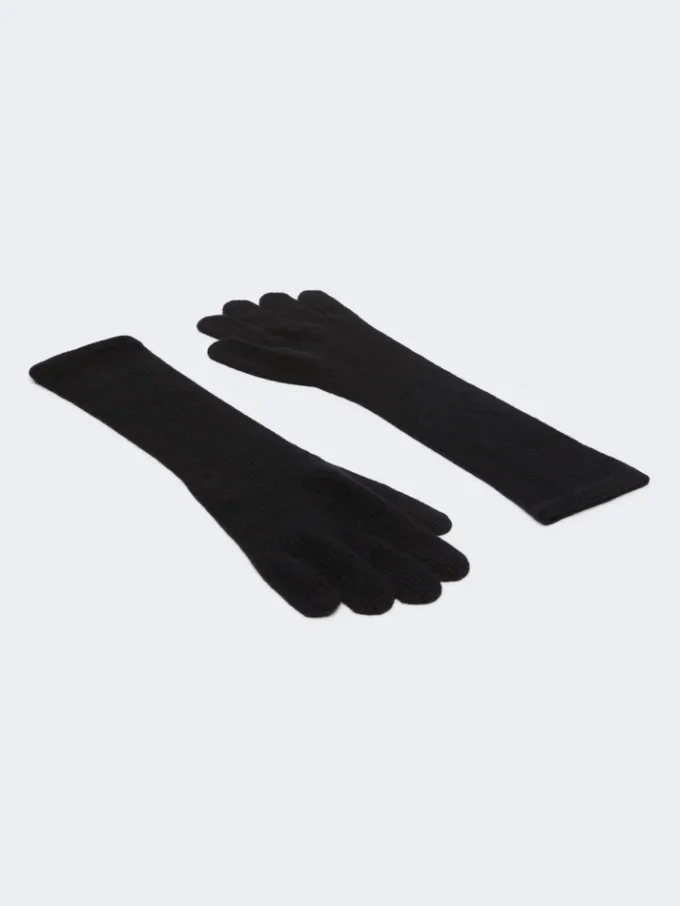 Gants en cachemire, noirs Gants en cachemire, noirs