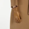 Gants en cuir nappa, couleur tabac Gants en cuir nappa, couleur tabac