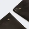 Gants en cuir nappa, noir Gants en cuir nappa, noir