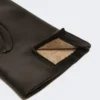 Gants en cuir nappa, noir Gants en cuir nappa, noir