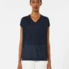 Gilet en lin, bleu marine Gilet en lin, bleu marine