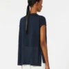Gilet en lin, bleu marine Gilet en lin, bleu marine