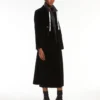 Gilet en toile de nylon déperlante, noir Gilet en toile de nylon déperlante, noir
