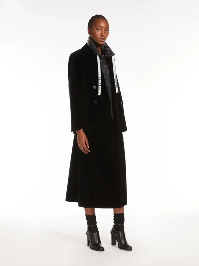 Gilet en toile de nylon déperlante, noir Gilet en toile de nylon déperlante, noir