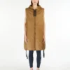 Gilet en toile déperlante, caramel Gilet en toile déperlante, caramel