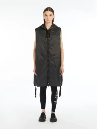 Gilet en toile déperlante, noir