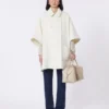 Grand sac Boston en cuir imprimé crocodile, couleur ice Grand sac Boston en cuir imprimé crocodile, couleur ice