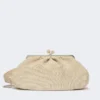 Grand sac Pasticcino effet raphia, couleur tourterelle Grand sac Pasticcino effet raphia, couleur tourterelle
