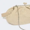 Grand sac Pasticcino effet raphia, couleur tourterelle Grand sac Pasticcino effet raphia, couleur tourterelle
