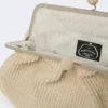 Grand sac Pasticcino effet raphia, couleur tourterelle Grand sac Pasticcino effet raphia, couleur tourterelle