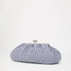 Grand sac Pasticcino en coton vichy, bleu outremer Grand sac Pasticcino en coton vichy, bleu outremer
