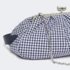 Grand sac Pasticcino en coton vichy, bleu outremer Grand sac Pasticcino en coton vichy, bleu outremer