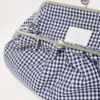 Grand sac Pasticcino en coton vichy, bleu outremer Grand sac Pasticcino en coton vichy, bleu outremer