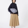 Grand sac Pasticcino en coton vichy, bleu outremer Grand sac Pasticcino en coton vichy, bleu outremer
