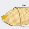 Grand sac Pasticcino en coton vichy, jaune Grand sac Pasticcino en coton vichy, jaune