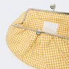 Grand sac Pasticcino en coton vichy, jaune Grand sac Pasticcino en coton vichy, jaune
