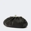 Grand sac Pasticcino en peau de mouton, noir