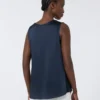 Haut en satin, bleu nuit Haut en satin, bleu nuit