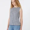 Haut sans manches en jersey interlock, bleu marine Haut sans manches en jersey interlock, bleu marine