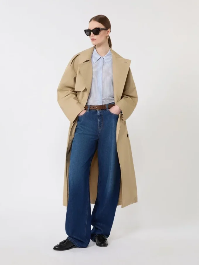 Jean baggy en denim, bleu marine Jean baggy en denim, bleu marine