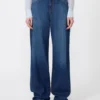 Jean baggy en denim, bleu marine Jean baggy en denim, bleu marine