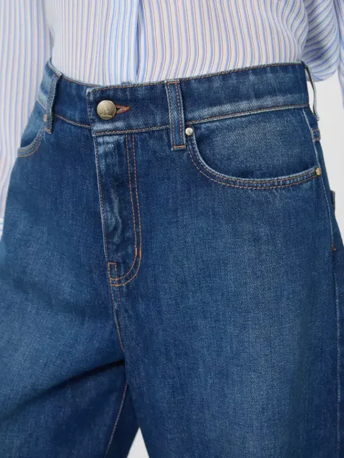 Jean baggy en denim, bleu marine Jean baggy en denim, bleu marine