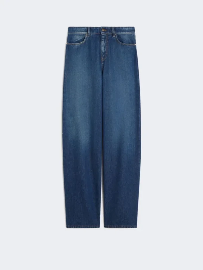 Jean baggy en denim, bleu marine Jean baggy en denim, bleu marine