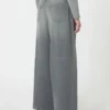 Jean en coton et viscose, gris moyen Jean en coton et viscose, gris moyen