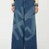 Jean en denim de coton authentique, bleu marine Jean en denim de coton authentique, bleu marine