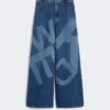Jean en denim de coton authentique, bleu marine Jean en denim de coton authentique, bleu marine
