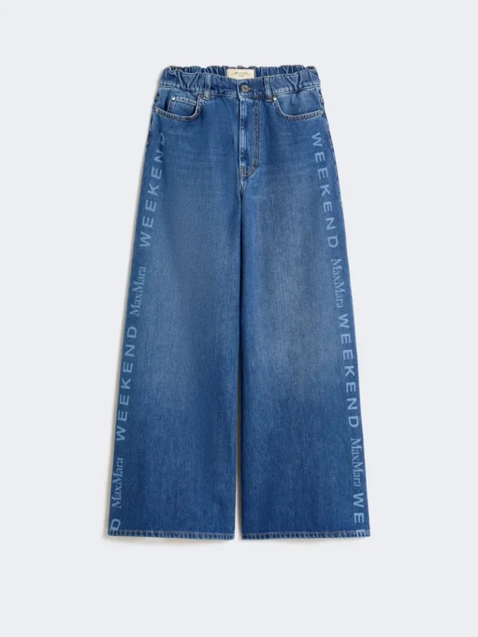 Jean en denim de coton authentique, bleu marine Jean en denim de coton authentique, bleu marine