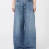 Jean oversize taille basse, bleu nuit Jean oversize taille basse, bleu nuit