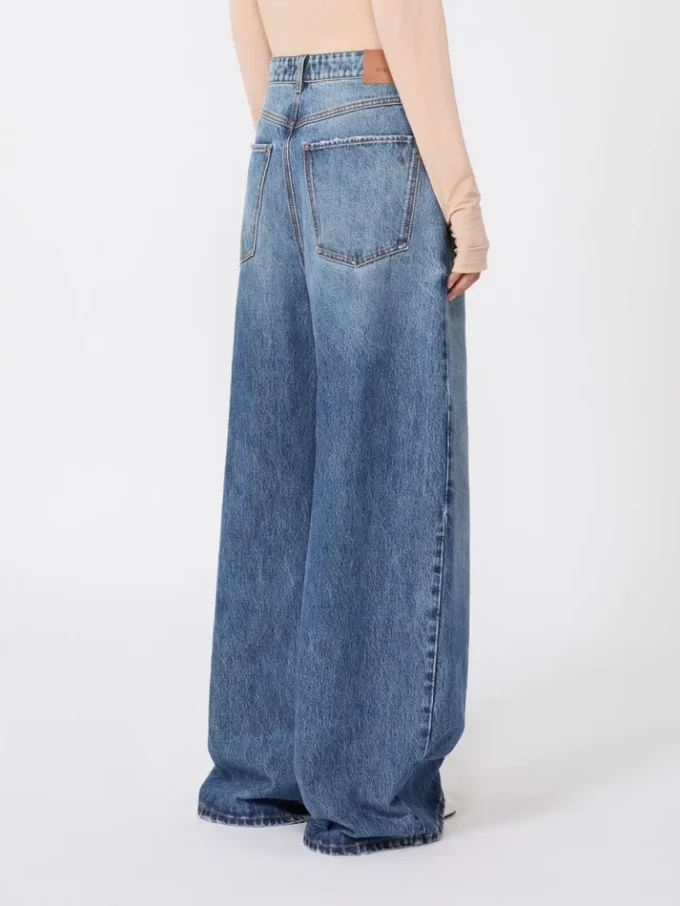 Jean oversize taille basse, bleu nuit Jean oversize taille basse, bleu nuit