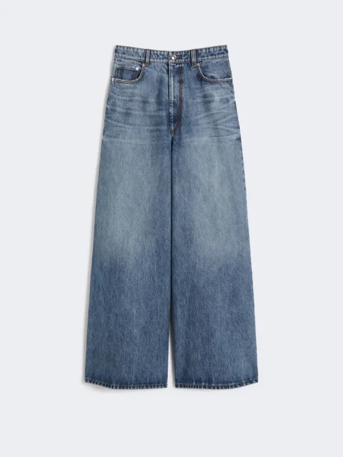 Jean oversize taille basse, bleu nuit Jean oversize taille basse, bleu nuit