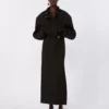 Jupe longue en coton, noire Jupe longue en coton, noire