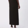 Jupe longue en coton, noire Jupe longue en coton, noire