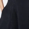 Jupe plissée en jacquard, bleu nuit Jupe plissée en jacquard, bleu nuit