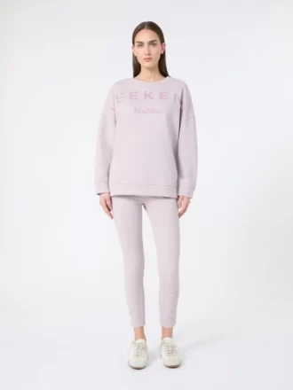 Leggings en jersey technique, lilas