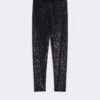 Leggings à paillettes, noir Leggings à paillettes, noir